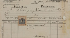 Apró nyomtatványok, számlák a JPM Történeti Osztályának gyűjteményéből 