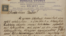Apró nyomtatványok, számlák a JPM Történeti Osztályának gyűjteményéből 