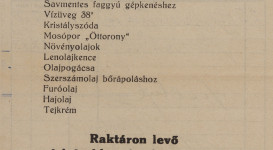 Apró nyomtatványok, számlák a JPM Történeti Osztályának gyűjteményéből 