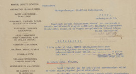 Apró nyomtatványok, számlák a JPM Történeti Osztályának gyűjteményéből 