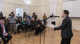 Sajtótájékoztató a babarci avar-kori temető feltárásáról