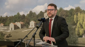 Sajtótájékoztató a babarci avar-kori temető feltárásáról