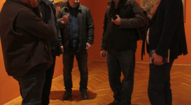 Gácsi küldöttség járt a Csontváry Kiállításon
