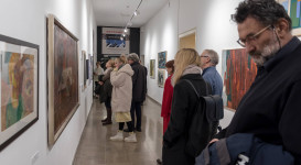 Hantai és Pécs – Hantai-kiállítás (megnyitó)