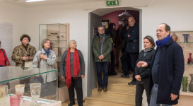 Formák és transzparenciák üvegművészeti kiállítás (megnyitó)