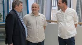 Négy pécsi festőművész c. kiállítás (megnyitó)