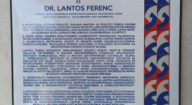 Lantos Ferenc emléktáblájának avatása - Nagykanizsa HSMK - 2024. 09. 25.