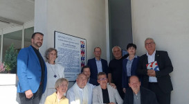 Lantos Ferenc emléktáblájának avatása - Nagykanizsa HSMK - 2024. 09. 25.