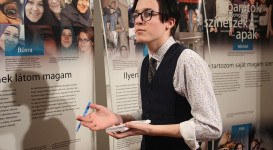 Ha az lehetek, aki vagyok – Anne Frank élete vándorkiállítás (megnyitó)