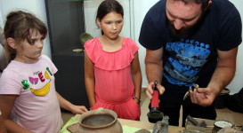 Régészeti foglalkozások a Múzeum Galériánál