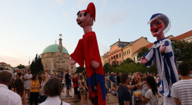 Múzeum Utca Plusz (fényfestés, hangulatképek)