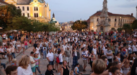 Múzeum Utca Plusz (fényfestés, hangulatképek)