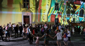 Múzeum Utca Plusz (fényfestés, hangulatképek)