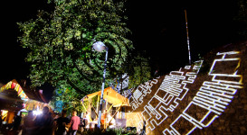 Múzeum Utca Plusz (fényfestés, hangulatképek)