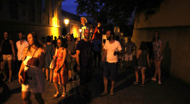 Múzeum Utca Plusz (fényfestés, hangulatképek)
