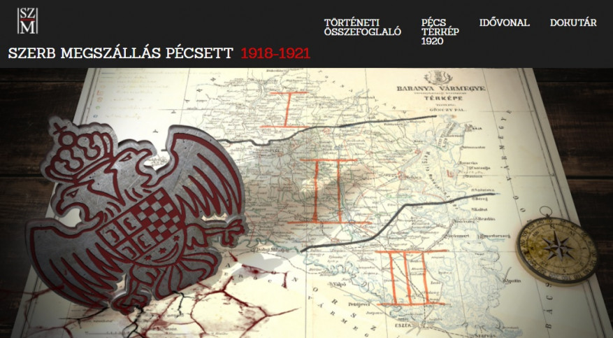 Új honlap Pécs szerb megszállásáról