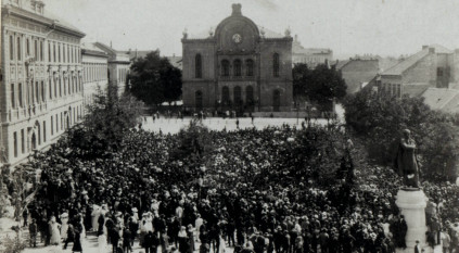 Occupation and liberation - time travel in Pécs 100 years ago
