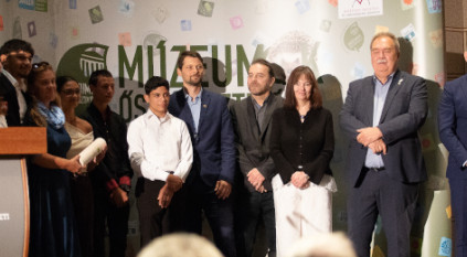Múzeumpedagógiai Nívódíjat kaptunk